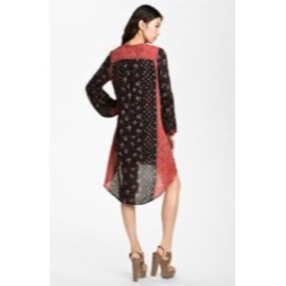 Free People Boho High - Low Hem Printed Shift Dress - Picture 11 of 16
